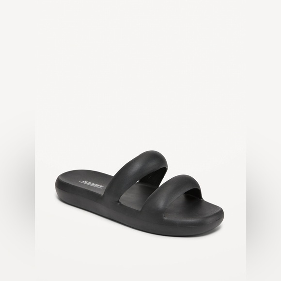Old Navy Double-Strap Puff Slide Sandals | Size 6 | NWT - Picture 1 of 6